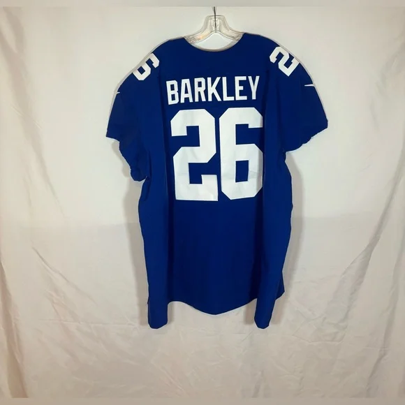 Nike New York Giants #26 Saquon Barkley Vapor Elite Jersey